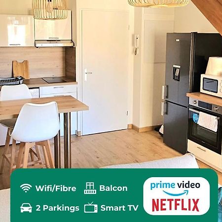 T3 Duplex Thonon Centre - Parking - Gare - Thermes ภายนอก รูปภาพ